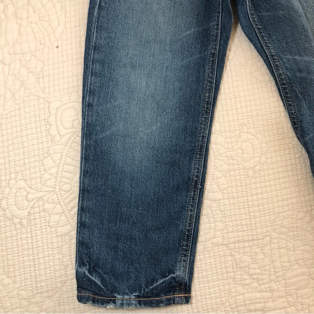 GAP Kids Dark Blue High Rise 90s Loose Fit Jeans Size 4T